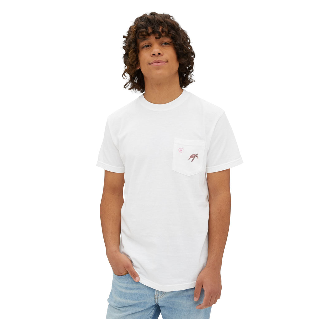 Seashell Pocket T-Shirt — Coastal Shells Graphic Tee