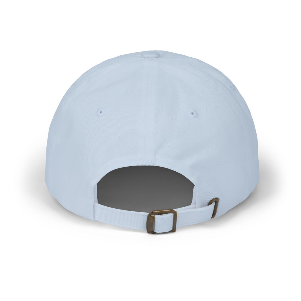 Dad Cap with Floral Sea Turtle Embroidery — Casual Beach Baseball Hat