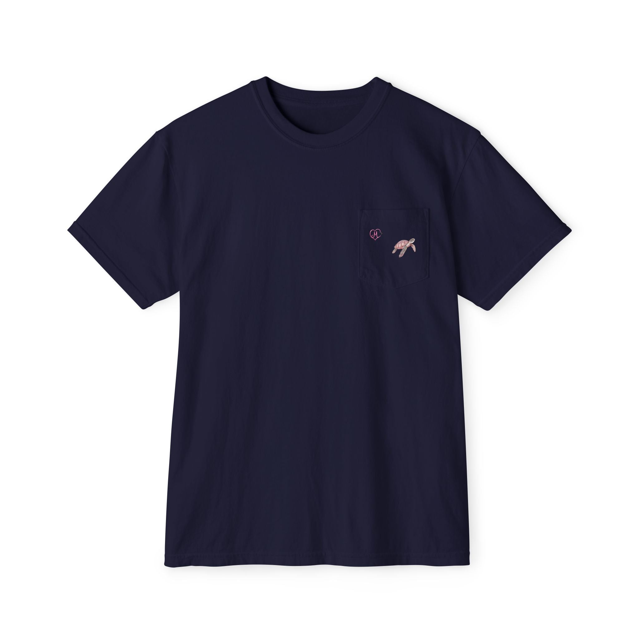 Seashell Pocket T-Shirt — Coastal Shells Graphic Tee