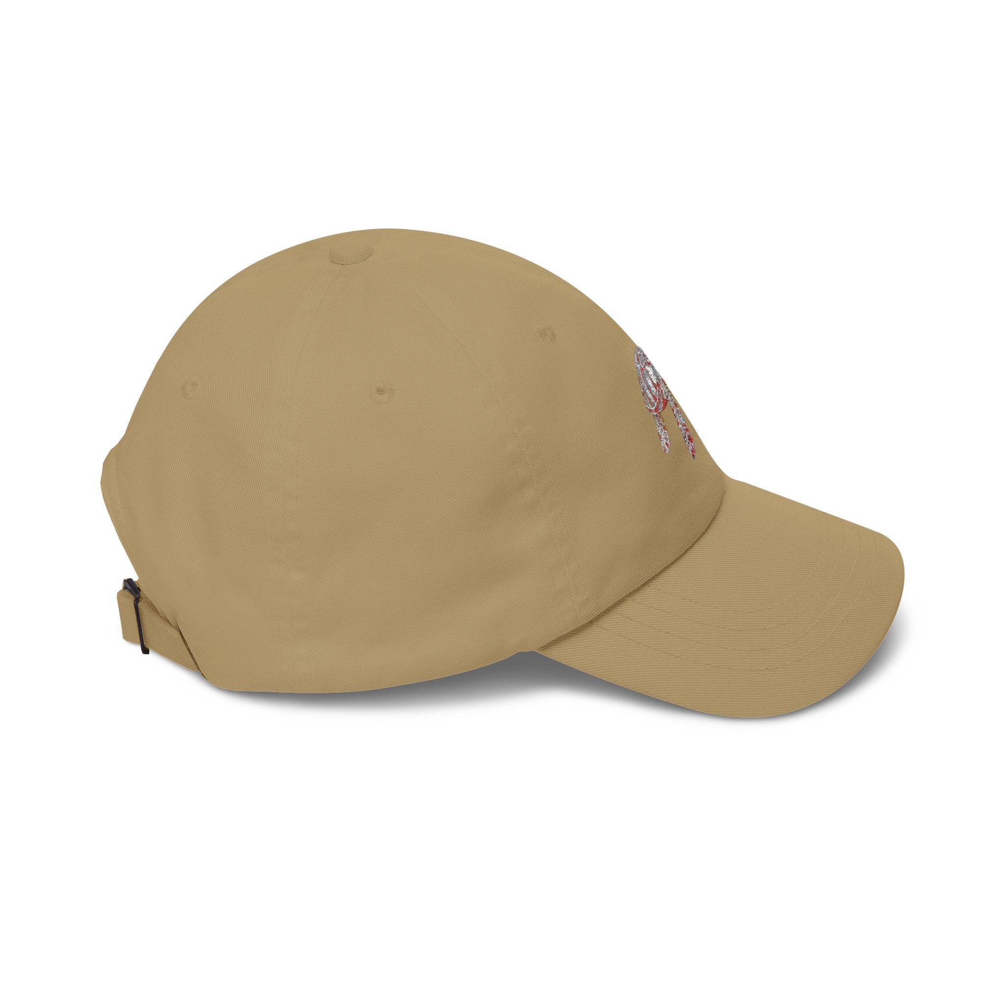 Dad Cap with Floral Sea Turtle Embroidery — Casual Beach Baseball Hat