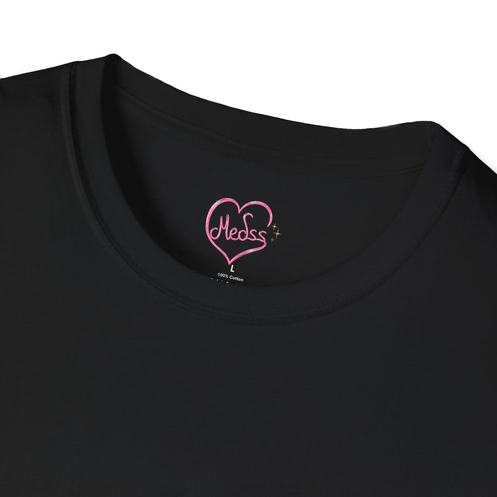 Pink Lily and Lip Print T-Shirt | Floral Kiss Graphic Tee