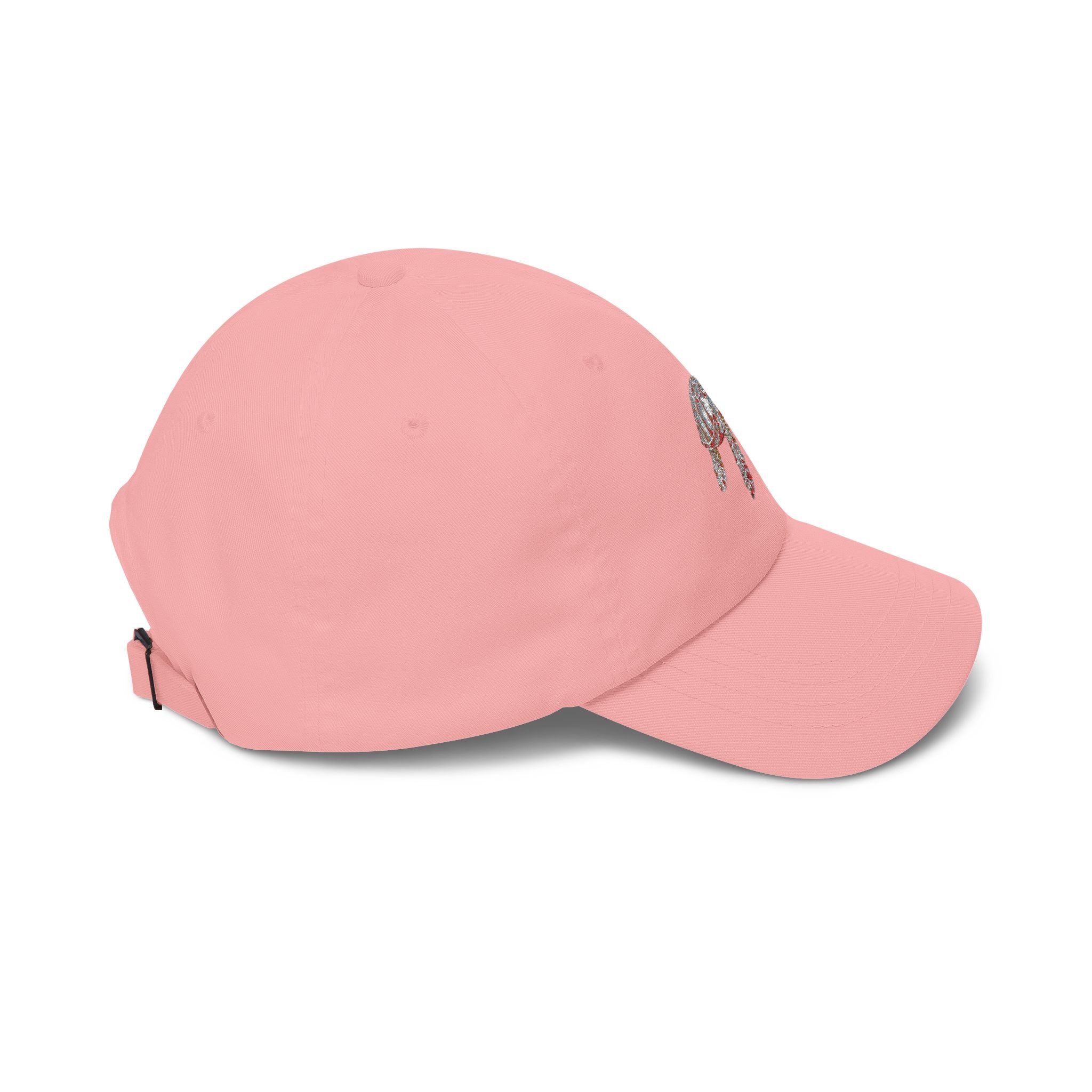 Dad Cap with Floral Sea Turtle Embroidery — Casual Beach Baseball Hat