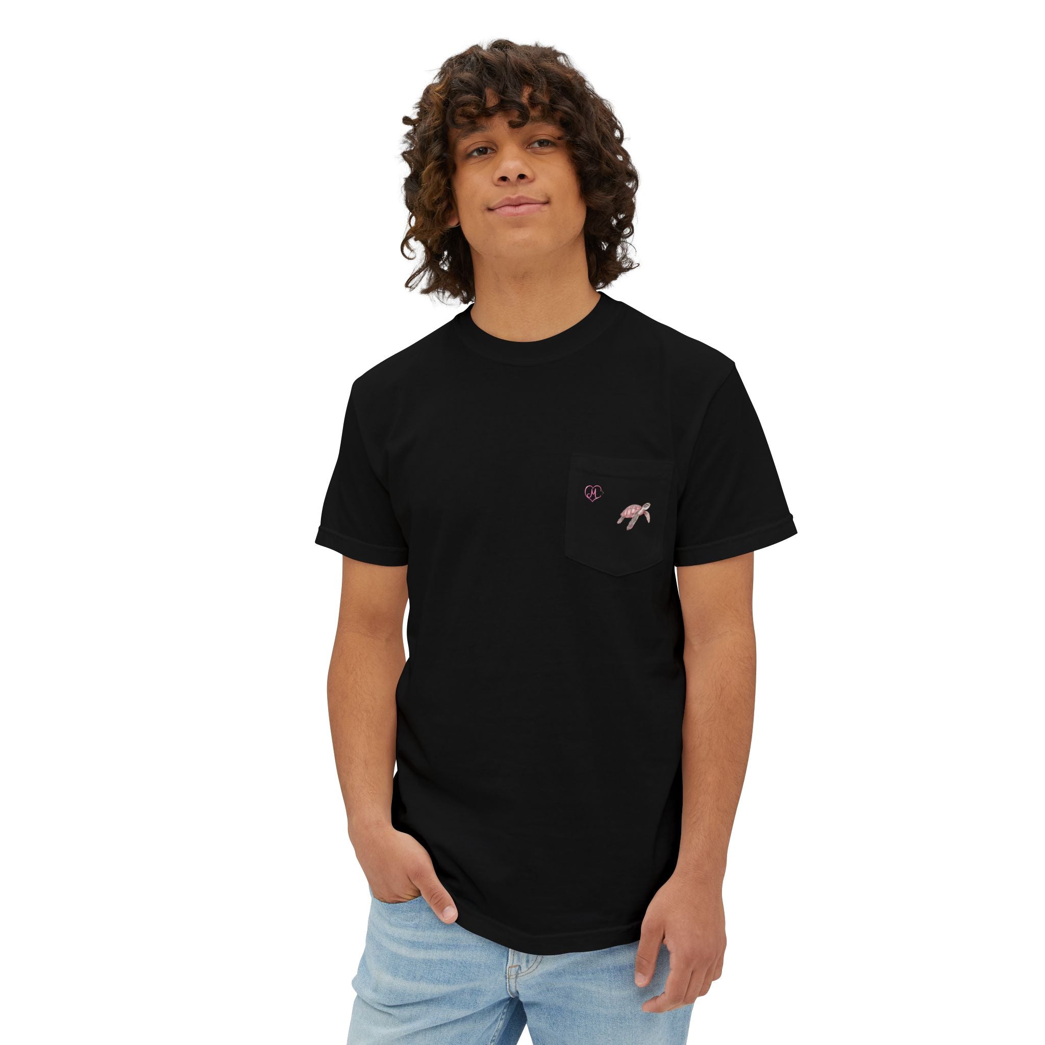 Seashell Pocket T-Shirt — Coastal Shells Graphic Tee
