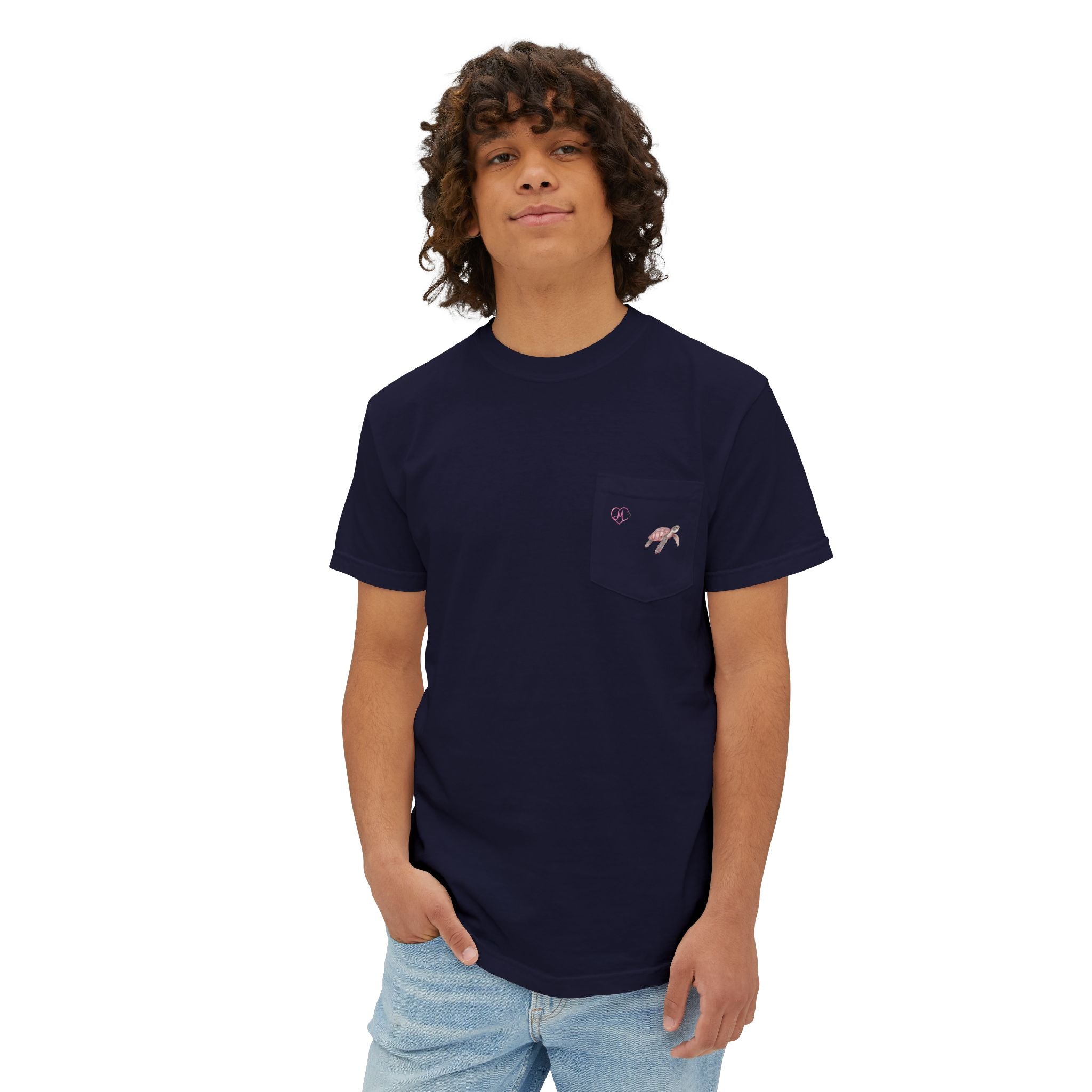 Seashell Pocket T-Shirt — Coastal Shells Graphic Tee
