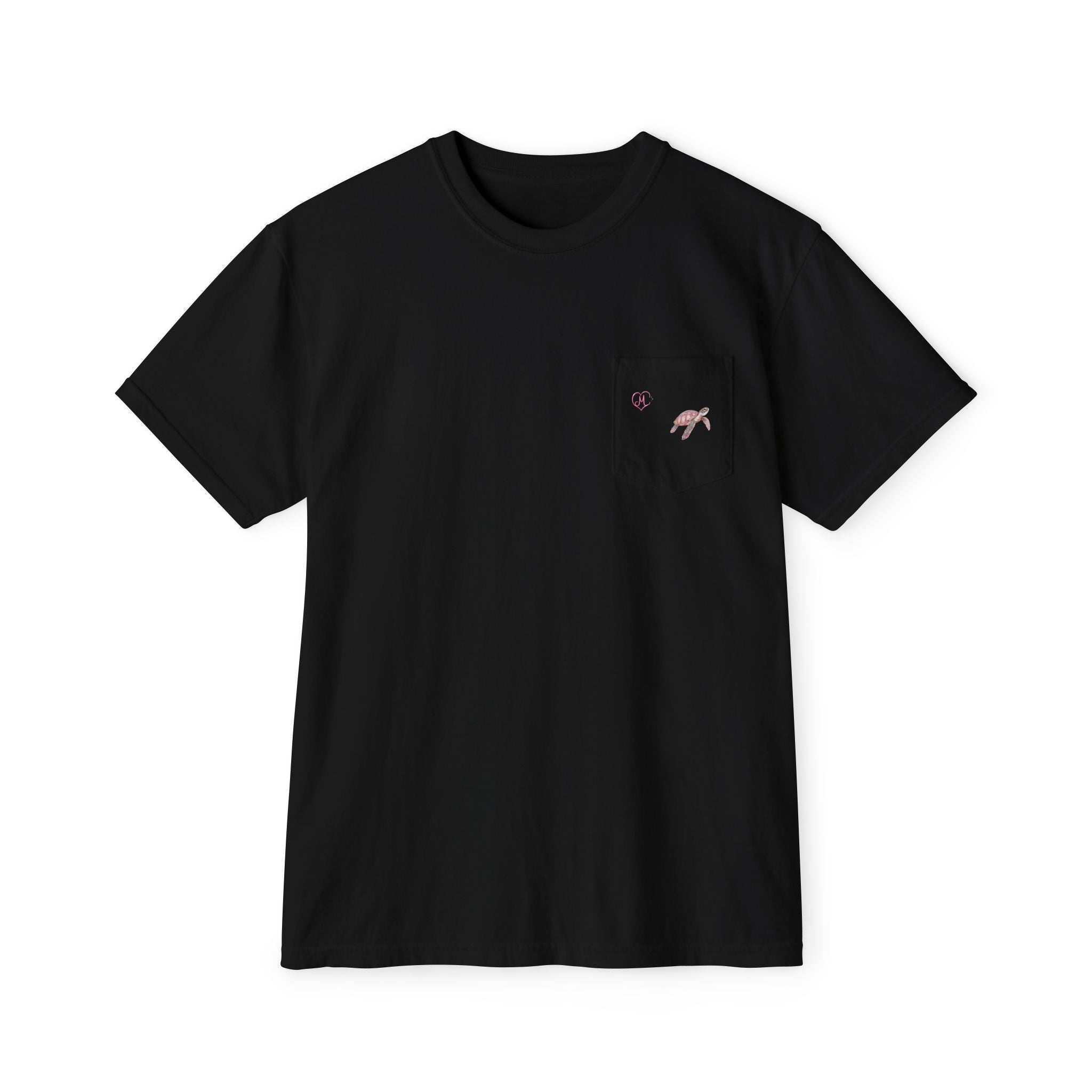 Seashell Pocket T-Shirt — Coastal Shells Graphic Tee