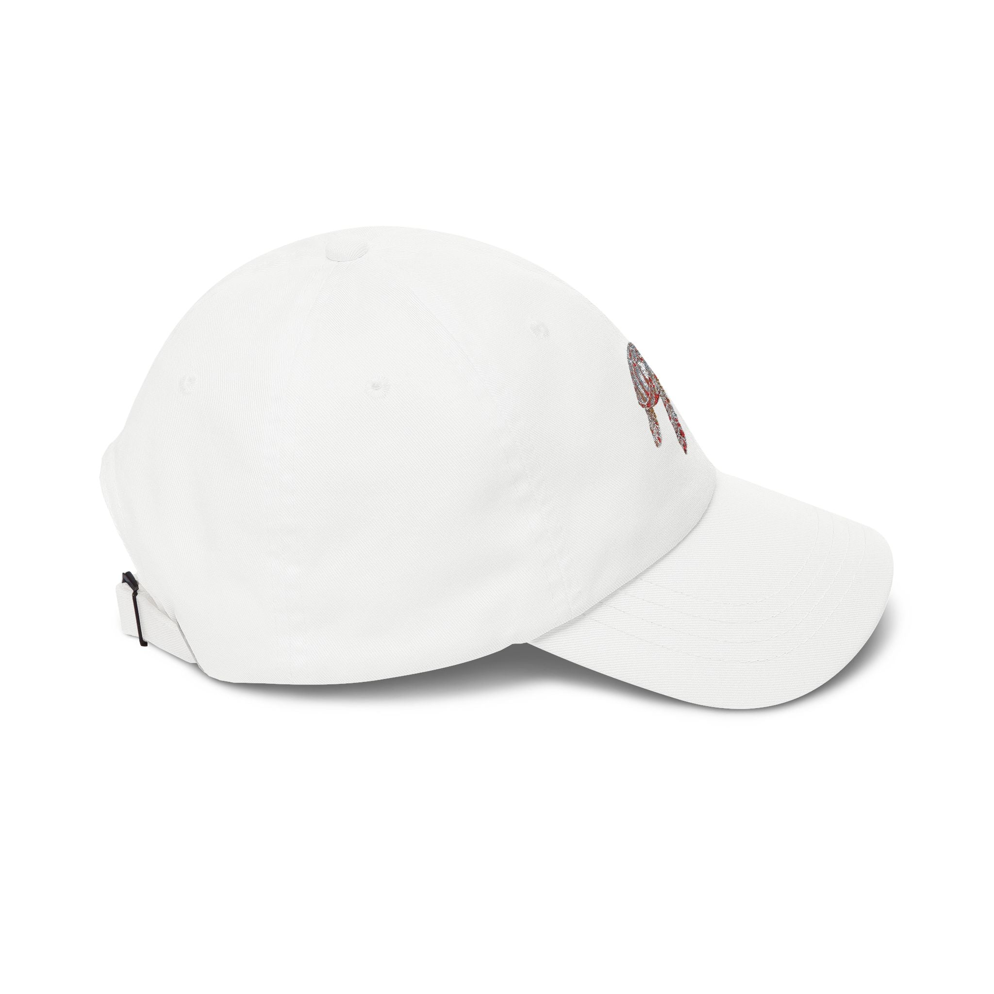 Dad Cap with Floral Sea Turtle Embroidery — Casual Beach Baseball Hat
